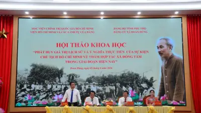 Hội thảo khoa học về triết lý Đồng Tâm của Bác Hồ tại Đoan Hùng