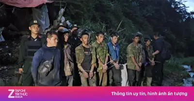 Hơn 100 cảnh sát xuyên đêm triệt phá tụ điểm ma túy giữa rừng sâu Lào Cai