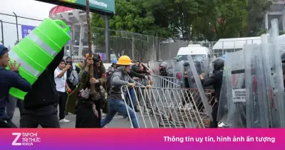 Hỗn loạn ngày khai mạc World Cup 2026: Bom xăng và đá ngoài sân Azteca