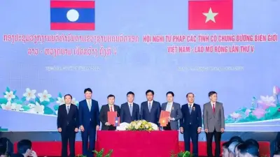 Hợp tác tư pháp Việt Nam-Lào: Thúc đẩy quan hệ hữu nghị đặc biệt qua các hội nghị biên giới