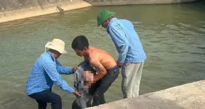 Đi câu cá cùng em trai, thiếu niên 16 tuổi trượt chân tử vong