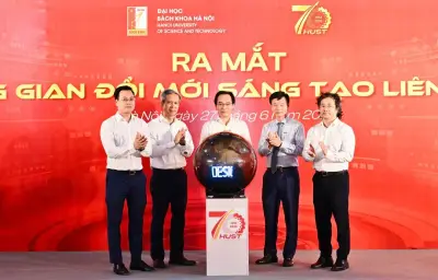 Đại học Bách khoa Hà Nội ra mắt không gian đổi mới sáng tạo liên ngành