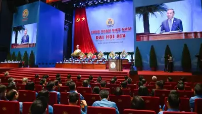Đại hội Công đoàn Việt Nam lần thứ XIV: Khai mạc trọng thể, đánh dấu bước phát triển mới
