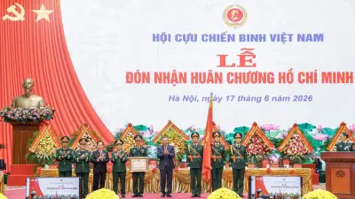 Đại hội Cựu chiến binh Việt Nam lần thứ VII diễn ra trọng thể