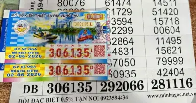 Đại lý vé số đổi thưởng 2 tờ độc đắc 4 tỉ đồng cho vợ chồng công nhân