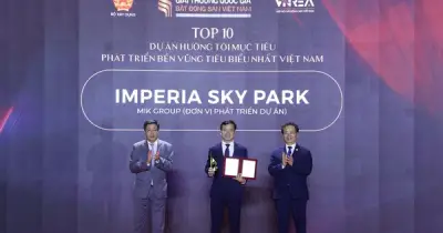 Imperia Sky Park và The Parkland vinh dự nhận giải thưởng bất động sản quốc gia