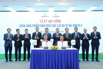 Ký kết 2 hợp đồng dầu khí, kiến tạo động lực tăng trưởng mới