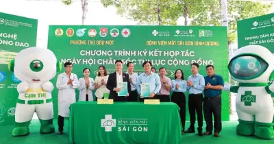 Ký kết hợp tác chiến lược 5 năm chăm sóc thị lực cho người dân Bình Dương