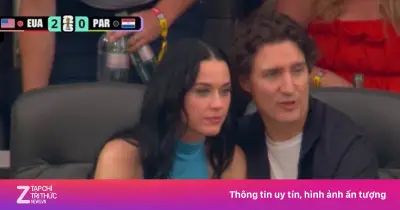 Katy Perry và cựu Thủ tướng Canada Justin Trudeau hôn công khai tại World Cup 2026