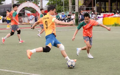 Khai mạc Giải Bóng đá báo chí miền Trung lần thứ XII tại Hà Tĩnh