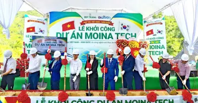Khởi công dự án Moina Tech 23ha tại Khánh Hòa, ứng dụng công nghệ Hàn Quốc