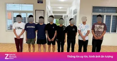 Khởi tố 8 thanh thiếu niên hỗn chiến bằng vỏ chai bia ở Hà Nội