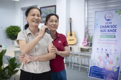 Khám phá mô hình 'nhà già' đầu tiên tại Hà Nội: Ngày vui khỏe cho người cao tuổi