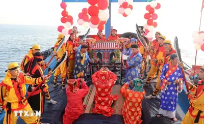 Lễ hội cầu ngư Phương Hòa Hiệp: Đánh thức tiềm năng du lịch làng biển Đắk Lắk