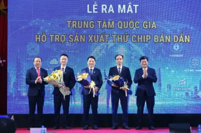 Lần đầu tiên Việt Nam có trung tâm hỗ trợ sản xuất thử chip bán dẫn