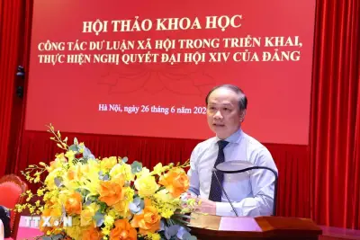 Lắng nghe dư luận để nâng cao năng lực lãnh đạo của Đảng