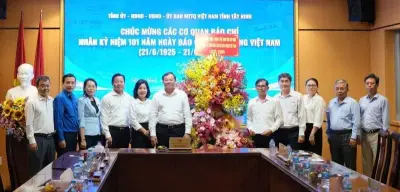 Lãnh đạo tỉnh Tây Ninh chúc mừng Ngày Báo chí Cách mạng Việt Nam