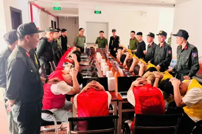 Lào Cai bắt giữ nhóm đối tượng người nước ngoài lừa đảo trên không gian mạng