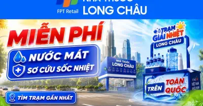Long Châu triển khai 1.000 trạm giải nhiệt miễn phí toàn quốc