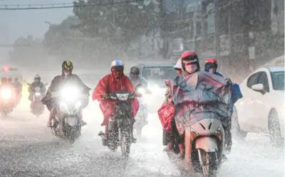 Mưa lớn diện rộng ở Bắc Bộ từ 28/6, nguy cơ lũ quét và sạt lở