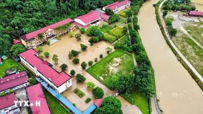Mưa lớn gây lũ quét và sạt lở đất tại Tuyên Quang