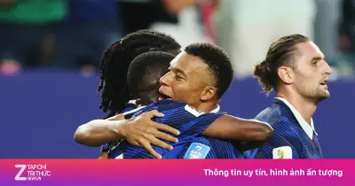Mbappe tỏa sáng giúp Pháp vượt lên dẫn trước