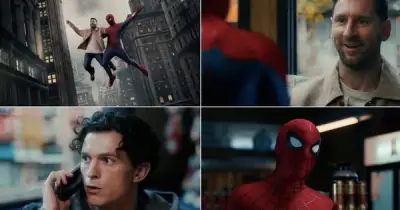 Messi xuất hiện cùng Người Nhện Tom Holland trong quảng bá phim Spider-Man