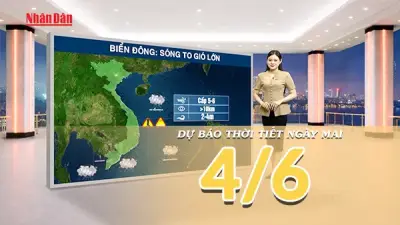 Miền Bắc mưa dông, từ Thanh Hóa đến Đà Nẵng nắng nóng gay gắt