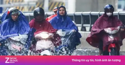 Miền Bắc mưa lớn trước khi nắng nóng tái diễn trên diện rộng