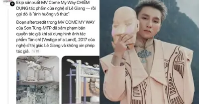 MV 'Come My Way' của Sơn Tùng M-TP bất ngờ bị tố xâm phạm bản quyền tác phẩm nghệ thuật