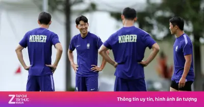 Máy bay không người lái xuất hiện tại buổi tập của Hàn Quốc ở World Cup 2026