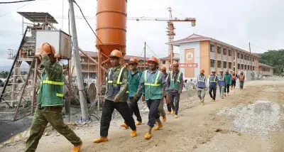 Đơn giá nhân công xây dựng Điện Biên: Doanh nghiệp khốn đốn vì chênh lệch lớn với thực tế