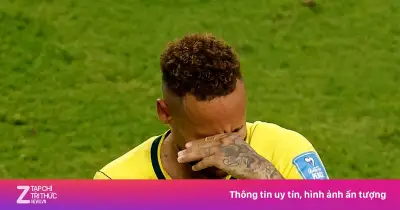 Neymar bật khóc sau 981 ngày trở lại World Cup cùng Brazil