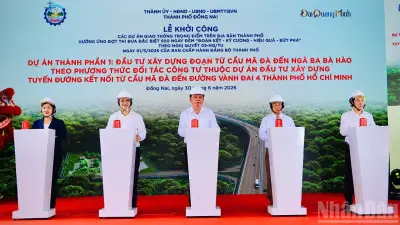 Đồng Nai khởi công 3 dự án hạ tầng giao thông kết nối sân bay Long Thành