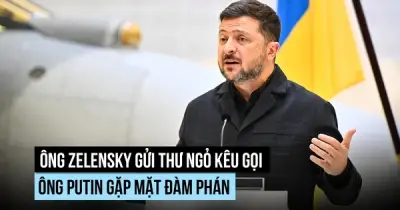 Ông Zelensky gửi thư công khai kêu gọi ông Putin đàm phán trực tiếp