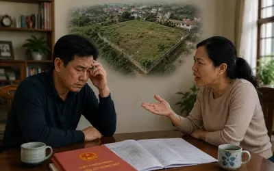 Nhượng đất thừa kế cho em trai không hỏi vợ, nhiều năm sau ân hận