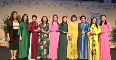 Đoàn Diễn đàn Phụ nữ Việt Nam tại châu Âu tham dự Hội nghị thượng đỉnh phụ nữ toàn cầu 2026