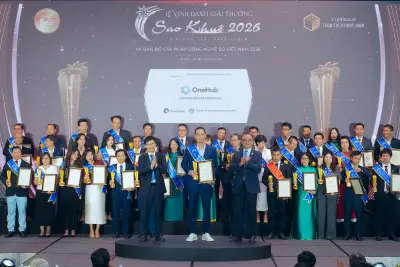 One Mount tỏa sáng tại Sao Khuê 2026 với loạt giải pháp công nghệ đột phá