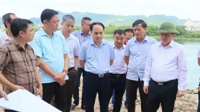 Phó Chủ tịch tỉnh Phú Thọ yêu cầu đẩy nhanh tiến độ hai dự án phòng chống thiên tai