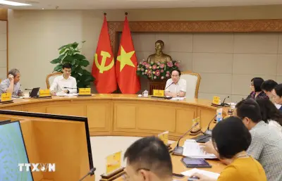Phó Thủ tướng Lê Tiến Châu họp về Đề án thí điểm đánh giá xây dựng pháp luật