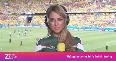 'Phóng viên quyến rũ nhất World Cup 2014' tái xuất ở Mexico