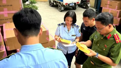 Phát hiện 57.000 mặt nạ giả nhãn hiệu BANOBAGI tại Hà Nội