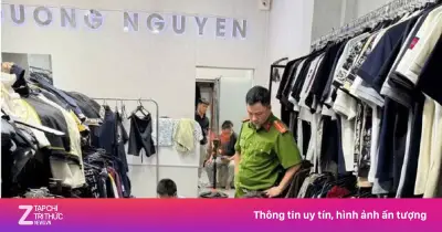 Phát hiện kho quần áo giả mạo nhãn hiệu tại Hưng Yên, trị giá 277 triệu đồng
