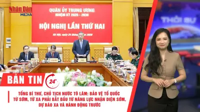 Quân ủy Trung ương họp phiên thứ hai, thông qua báo cáo quân sự quốc phòng