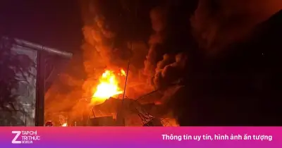 Quảng Ngãi khống chế thành công vụ cháy kho phế liệu tại Đắk Hà
