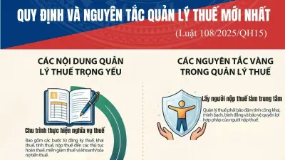 Quy định và nguyên tắc quản lý thuế mới nhất theo Luật số 108/2025/QH15