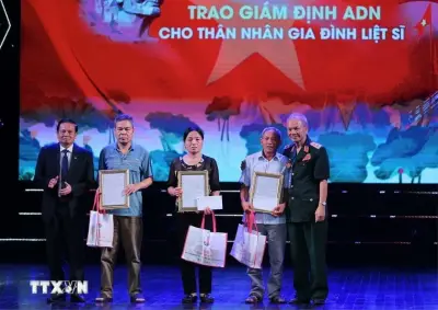 Quy trình phối hợp xác định danh tính hài cốt liệt sĩ còn thiếu thông tin bằng giám định ADN