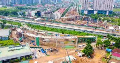 Siêu nút giao 2.400 tỷ đồng dần lộ diện ở phía Tây Hà Nội