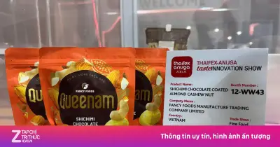 Socola Queenam vị Shichimi giành giải thưởng tại Thaifex 2026