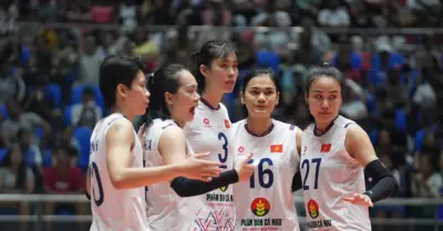 ĐT bóng chuyền nữ Việt Nam thua Hàn Quốc 0-3, tranh hạng ba AVC Cup